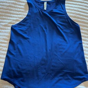 Lululemon Athletica blue Tank Top